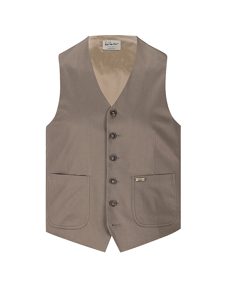 Chaleco tradicional LUSEBA gris claro 48