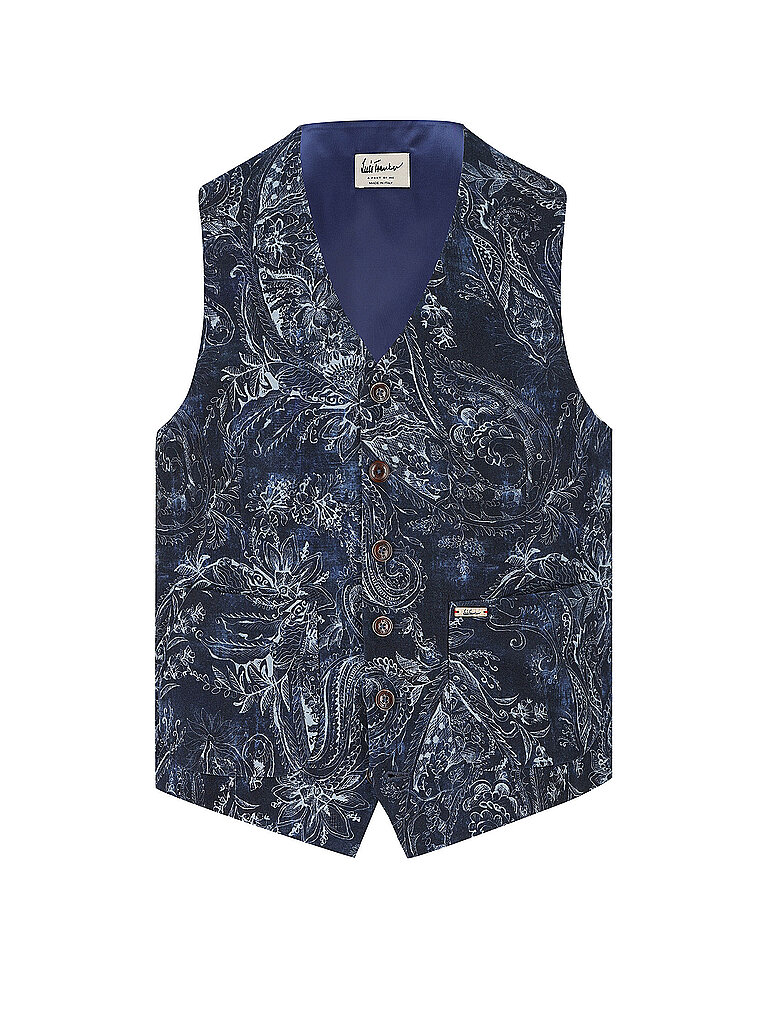 Chaleco tradicional LUSEBA azul oscuro 50
