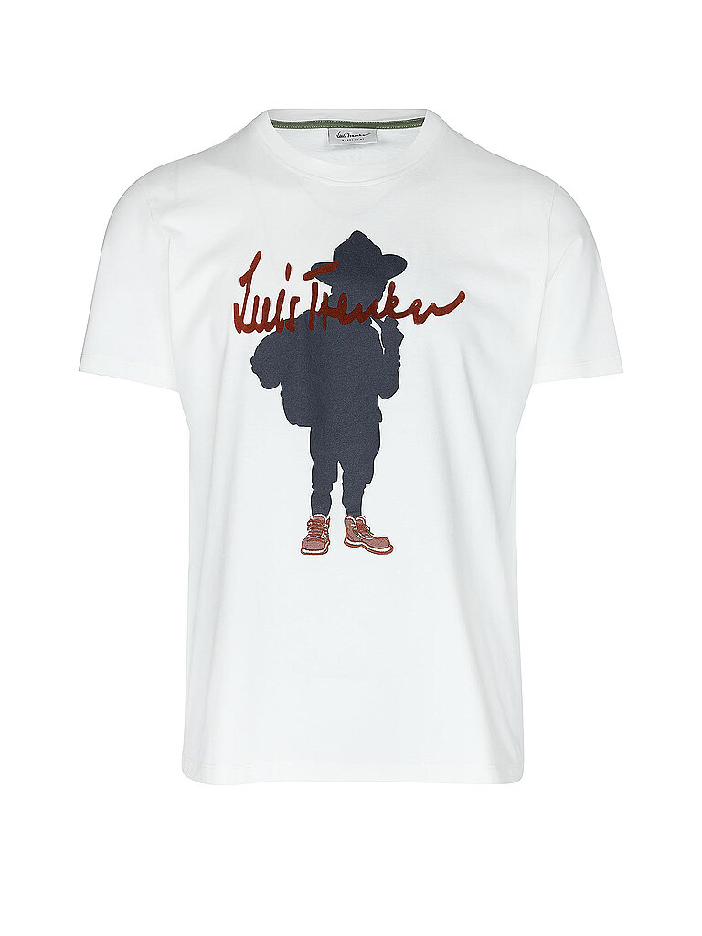 Luis Trenker Camiseta tradicional LUREMI blanco