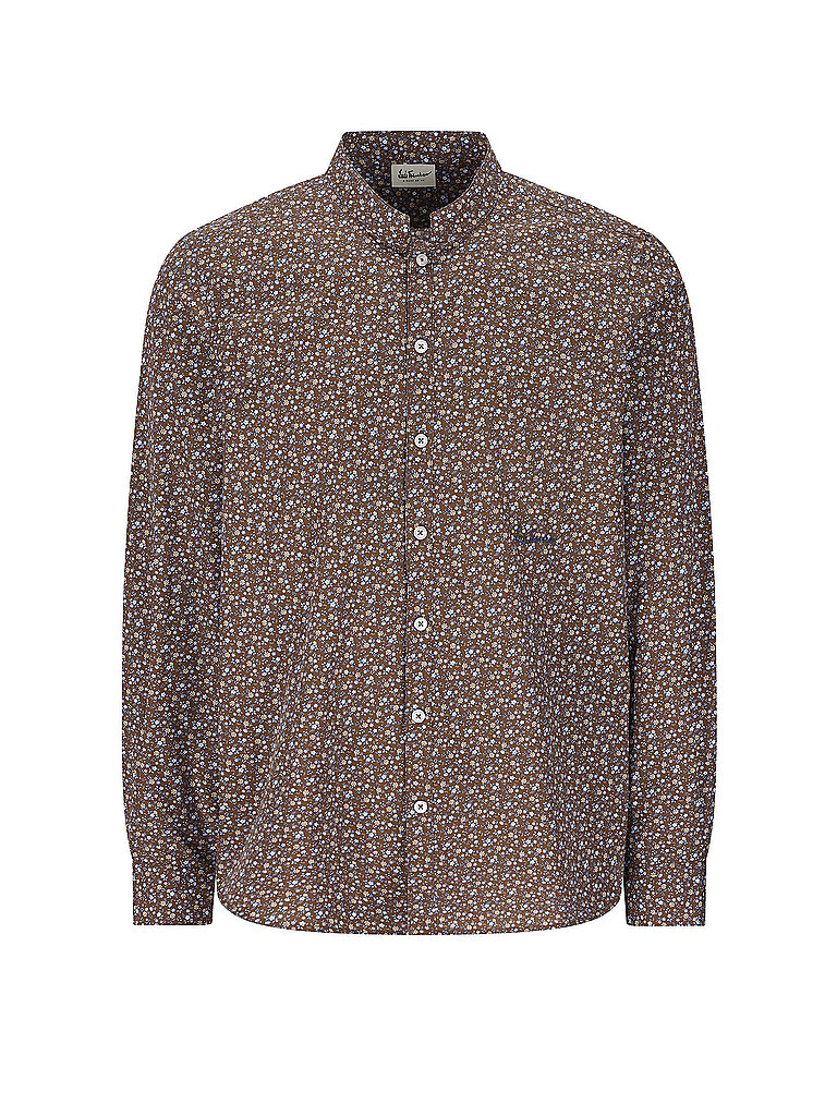 Luis Trenker Camisa tradicional LUBASO marrón claro