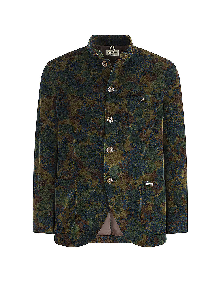 Luis Trenker Chaqueta tradicional LUSANDRO verde oscuro
