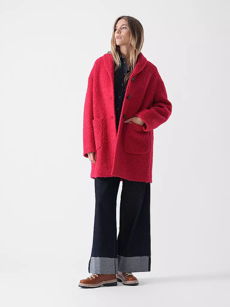 LUIS TRENKER | Abrigo de lana LUGEMMA | Rojo