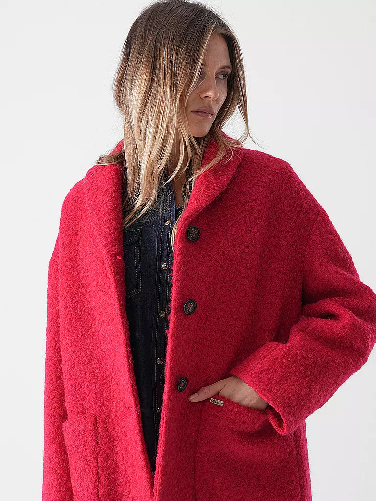 LUIS TRENKER | Abrigo de lana LUGEMMA | Rojo