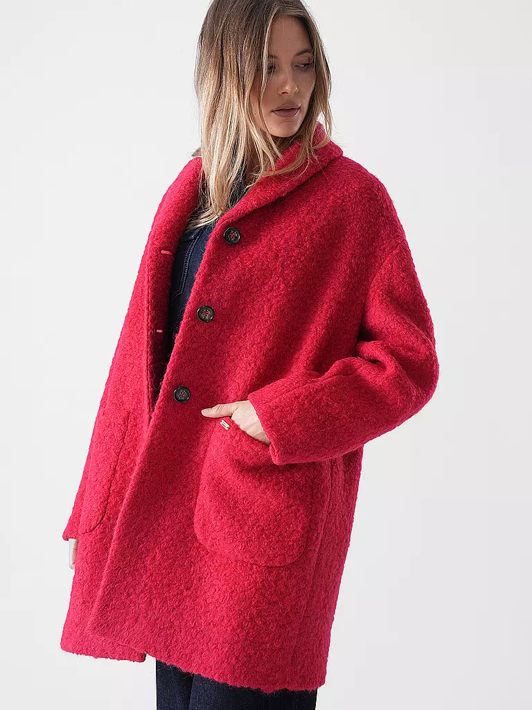 LUIS TRENKER | Abrigo de lana LUGEMMA | Rojo