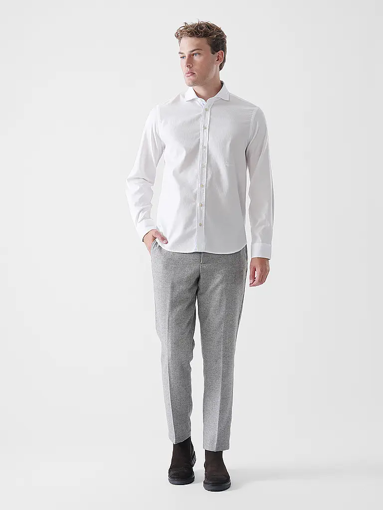 LUIS TRENKER | Camisa tradicional LUBELTRAN | Blanco