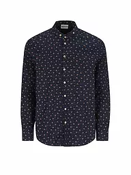 LUIS TRENKER | Camisa tradicional LUBERNET | Azul oscuro