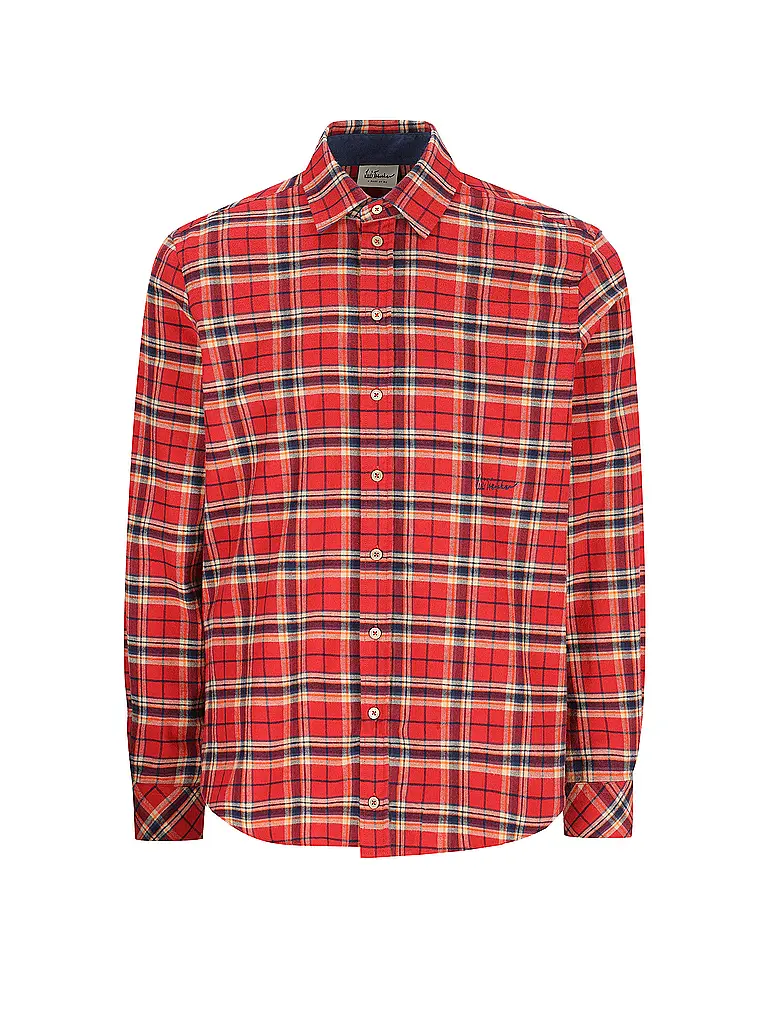 LUIS TRENKER | Camisa tradicional LUBODO | Rojo