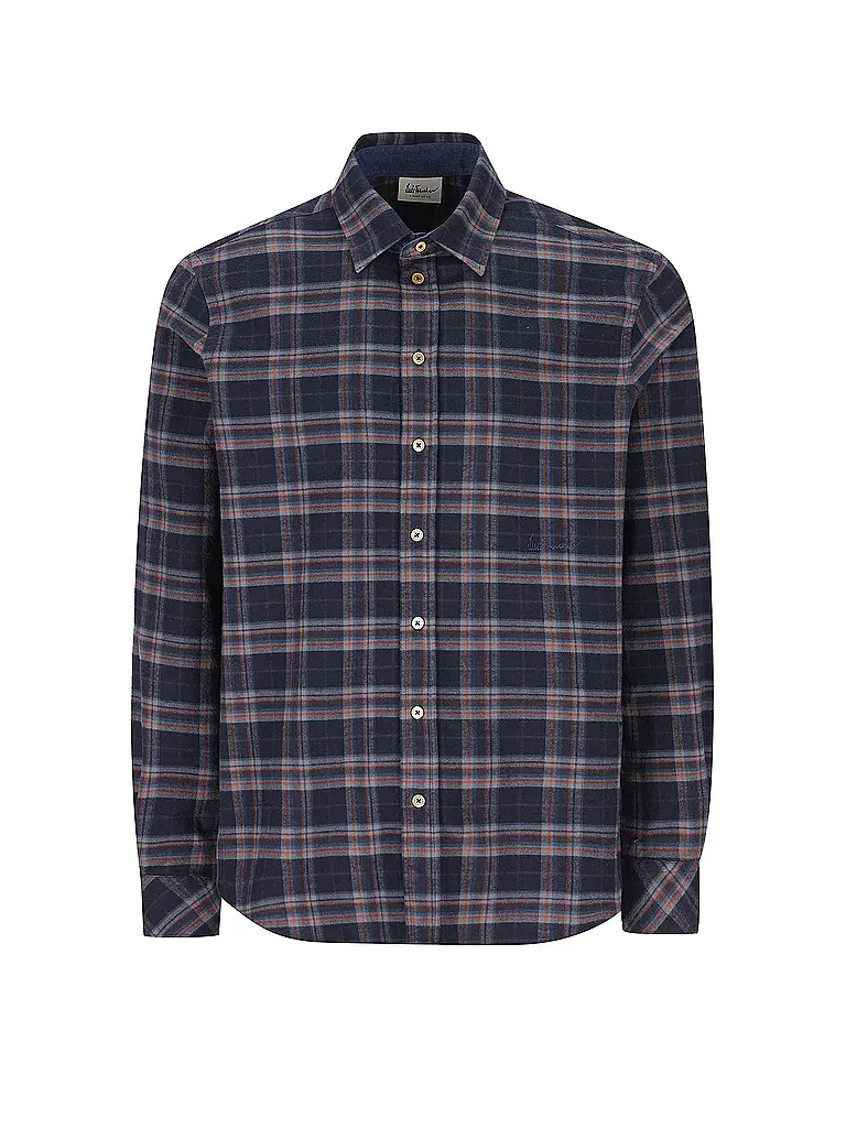 LUIS TRENKER | Camisa tradicional LUBODO | Azul oscuro
