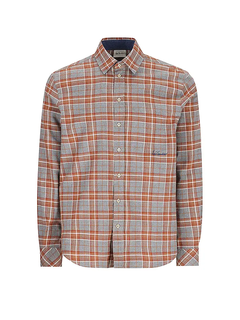 LUIS TRENKER | Camisa tradicional LUBODO | Gris claro
