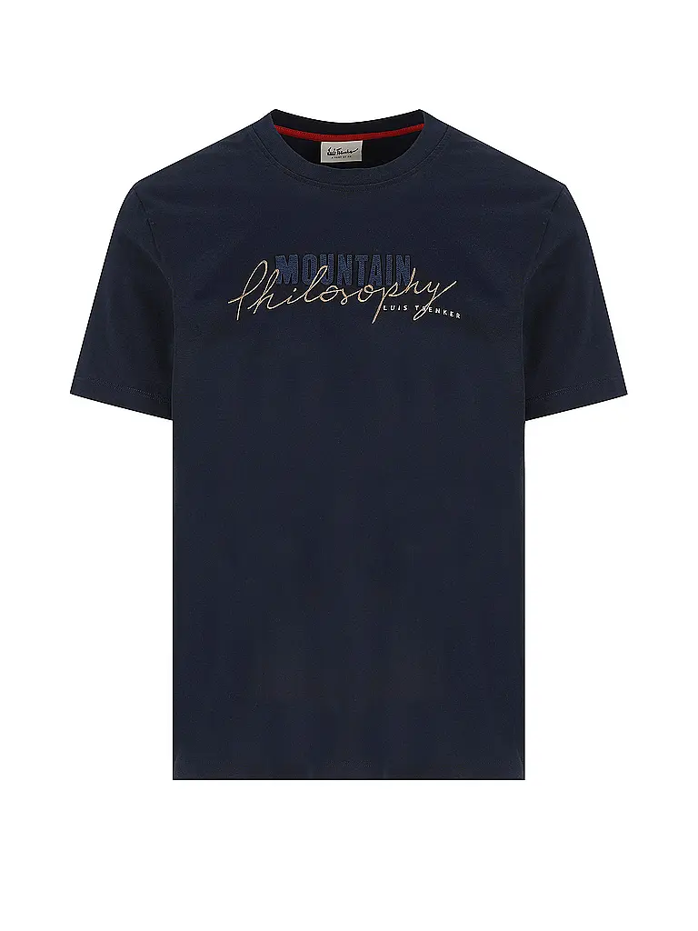 LUIS TRENKER | Camiseta PHILOSOPHIST | Azul oscuro