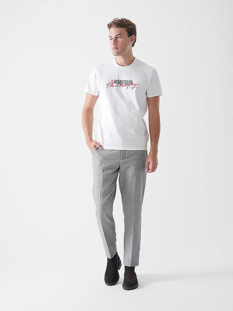 LUIS TRENKER | Camiseta PHILOSOPHIST | Blanco