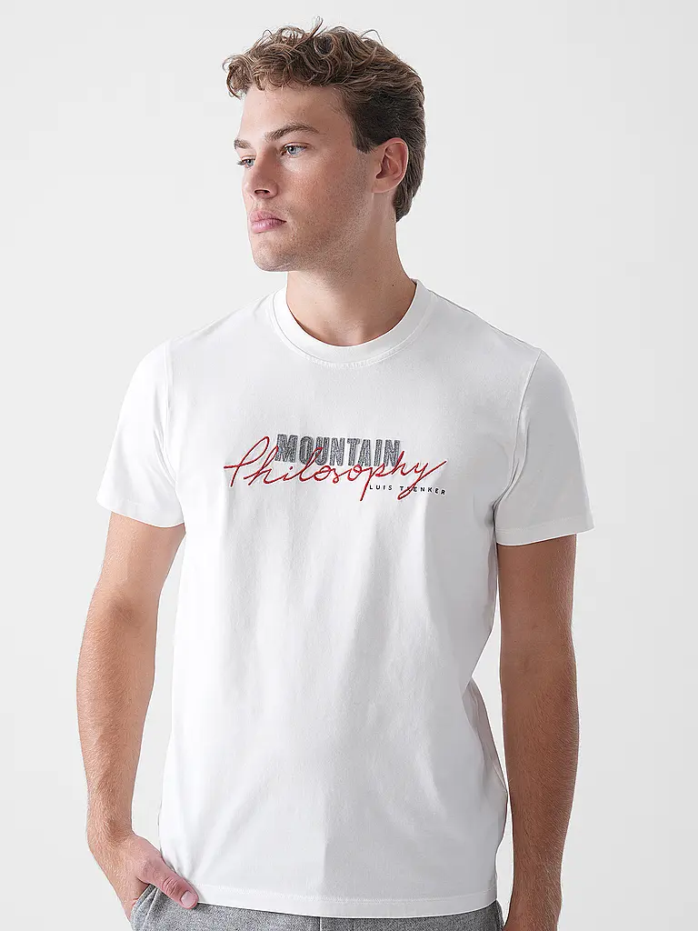 LUIS TRENKER | Camiseta PHILOSOPHIST | Blanco