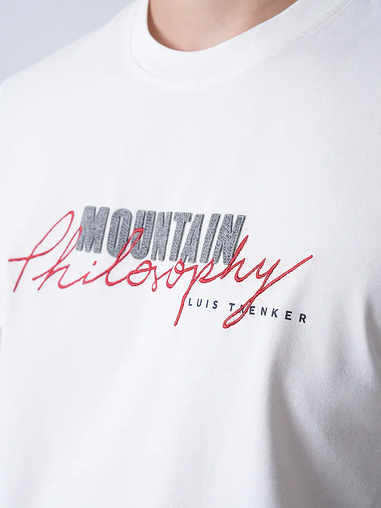 LUIS TRENKER | Camiseta PHILOSOPHIST | Blanco