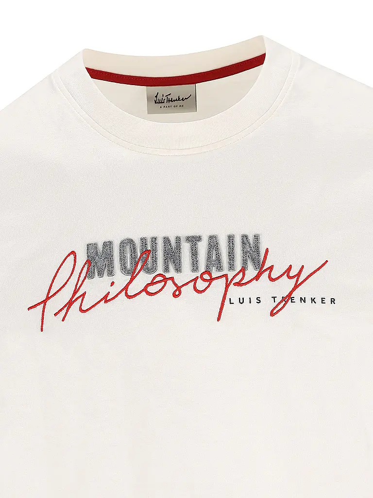 LUIS TRENKER | Camiseta PHILOSOPHIST | Blanco
