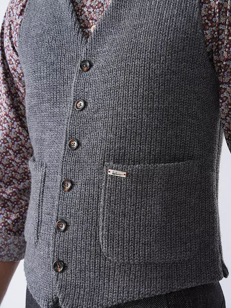 LUIS TRENKER | Chaleco tradicional LUSEBA | Gris