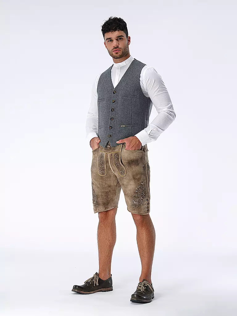 LUIS TRENKER | Chaleco tradicional LUSEBASTIAN | Gris