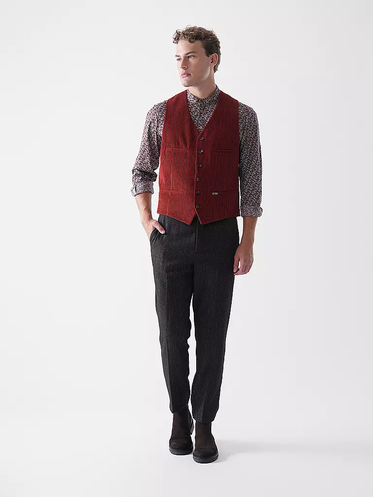 LUIS TRENKER | Chaleco tradicional LUSEBASTIAN | Rojo