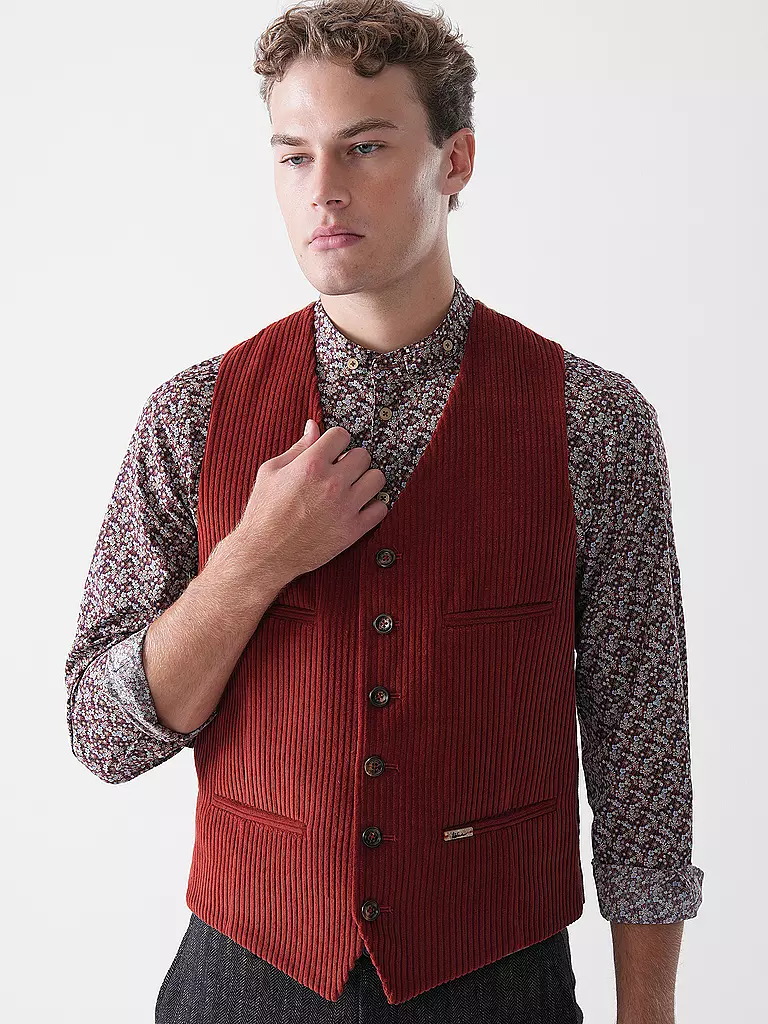 LUIS TRENKER | Chaleco tradicional LUSEBASTIAN | Rojo