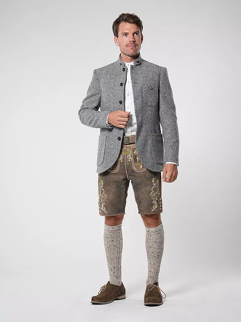 LUIS TRENKER | Chaqueta tradicional LUSANDRO | Gris claro