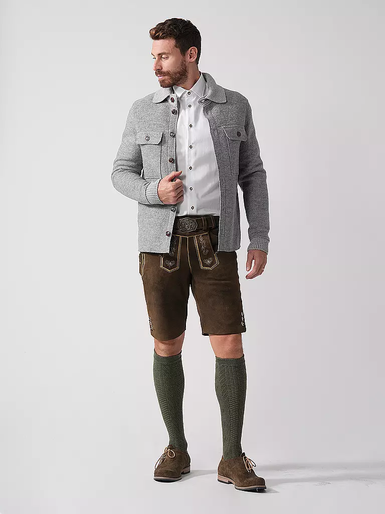 LUIS TRENKER | Chaqueta tradicional LUSTANLEY | Gris claro