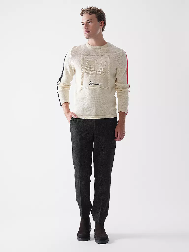 LUIS TRENKER | Jersey tradicional LUWOLFRAM | Crema