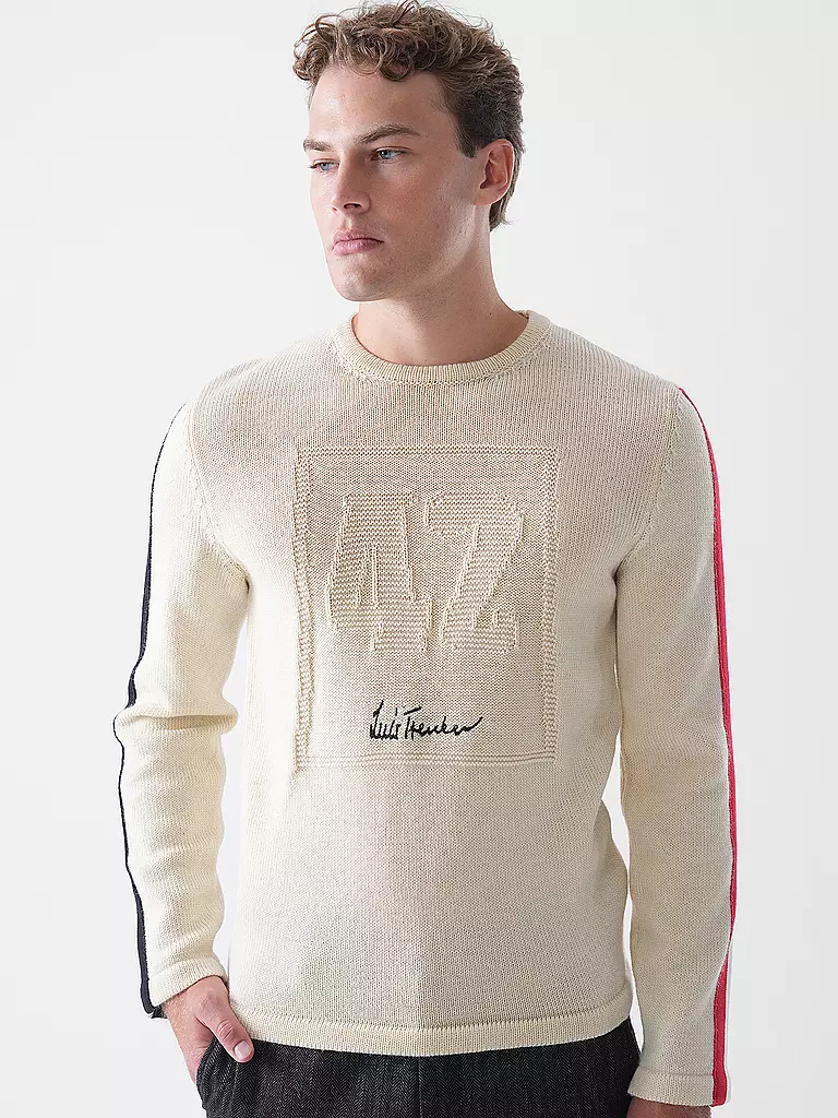 LUIS TRENKER | Jersey tradicional LUWOLFRAM | Crema