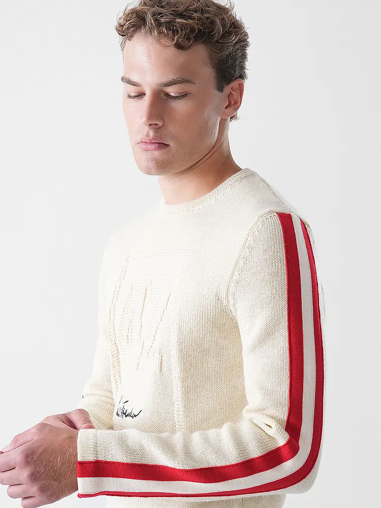 LUIS TRENKER | Jersey tradicional LUWOLFRAM | Crema