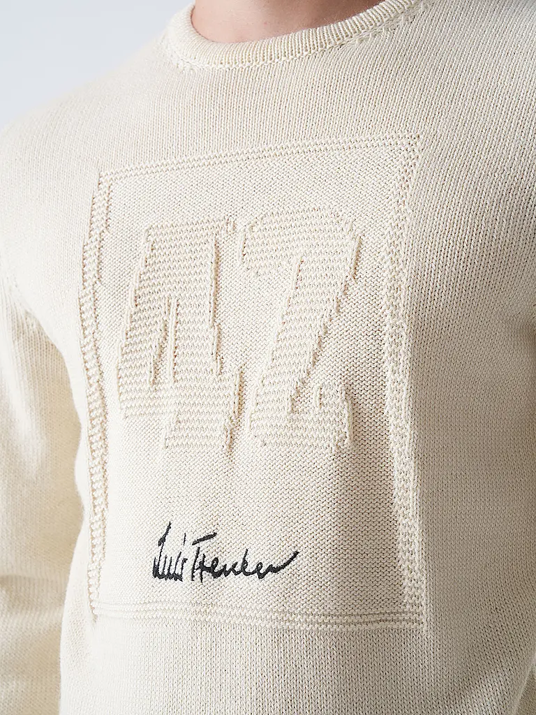 LUIS TRENKER | Jersey tradicional LUWOLFRAM | Crema