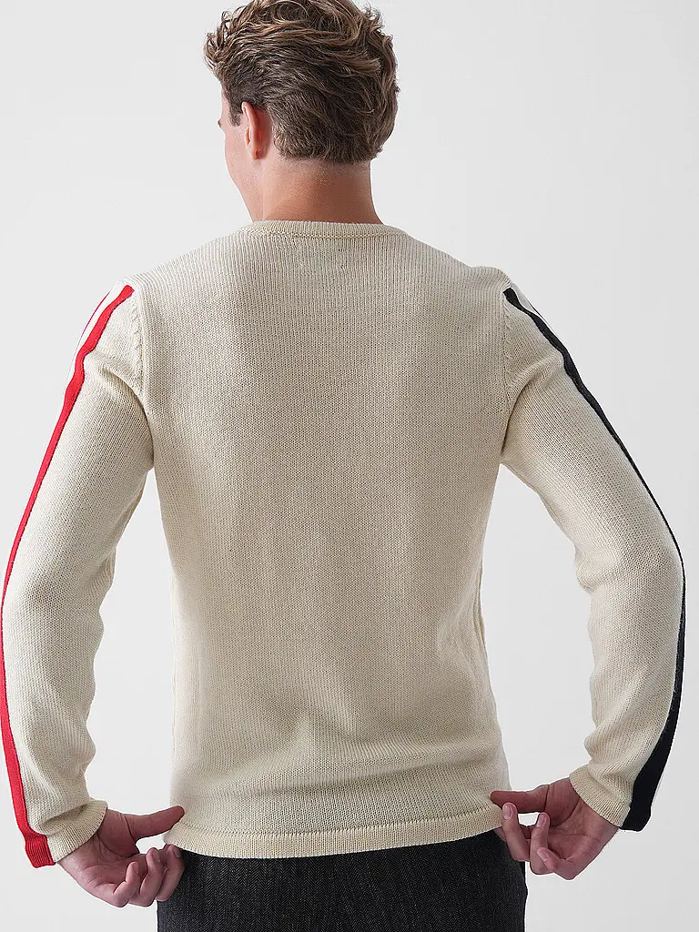 LUIS TRENKER | Jersey tradicional LUWOLFRAM | Crema