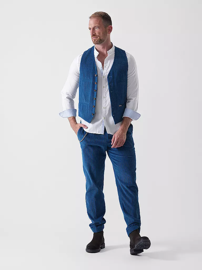 LUIS TRENKER | Pantalón tradicional LUBRUNEU | Azul