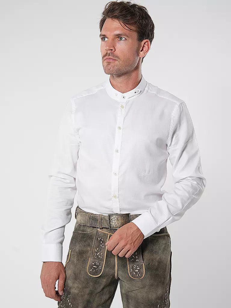 LUIS TRENKER | Trachtenhemd  LUBERNET | Blanco
