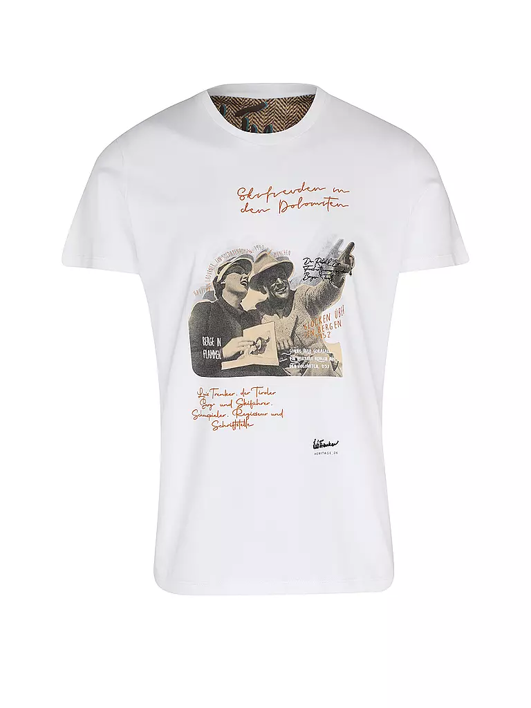 LUIS TRENKER | Trachtenshirt LULUIS  | Blanco