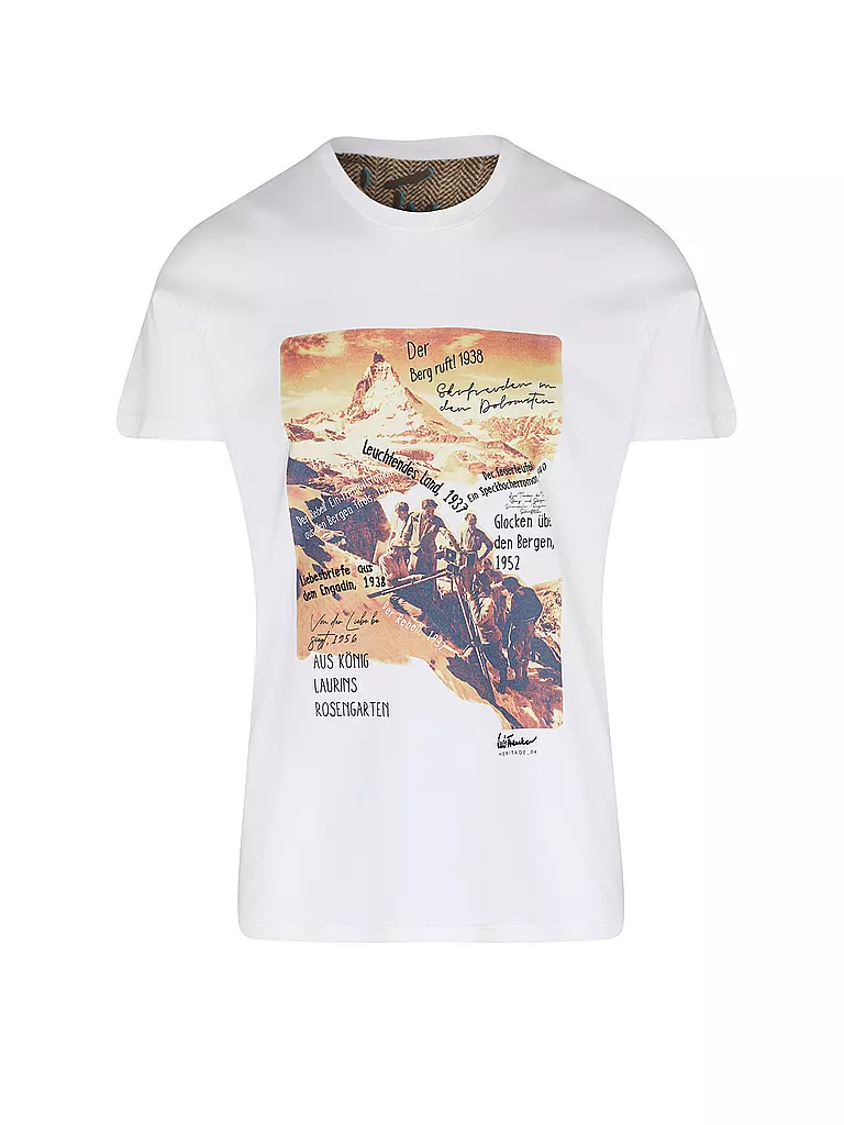 LUIS TRENKER | Trachtenshirt LULUIS  | Blanco