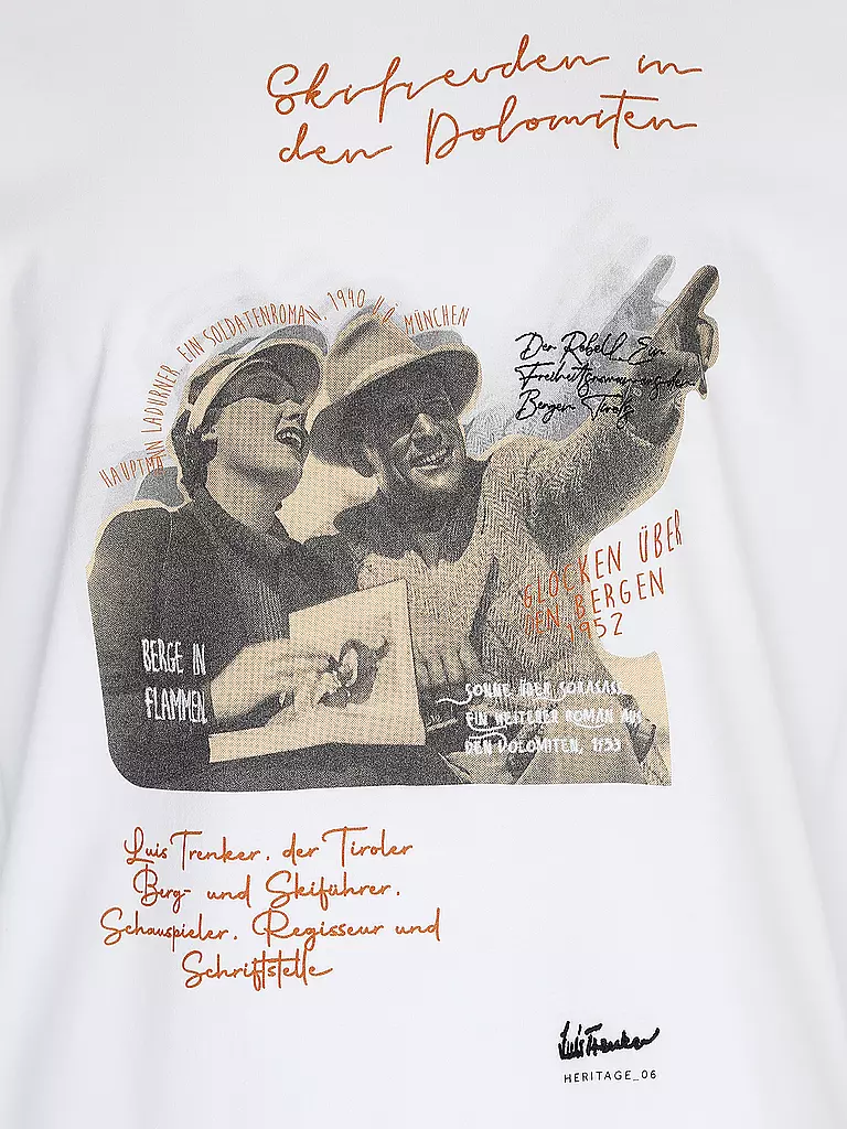 LUIS TRENKER | Trachtenshirt LULUIS  | Blanco