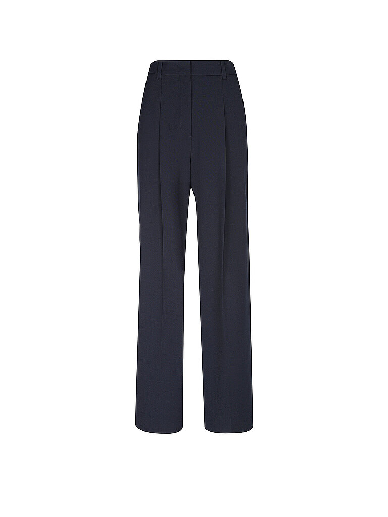 Luisa Cerano Pantalones de vestir azul oscuro