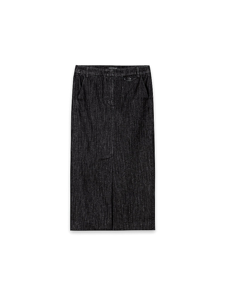 Falda vaquera negro 36