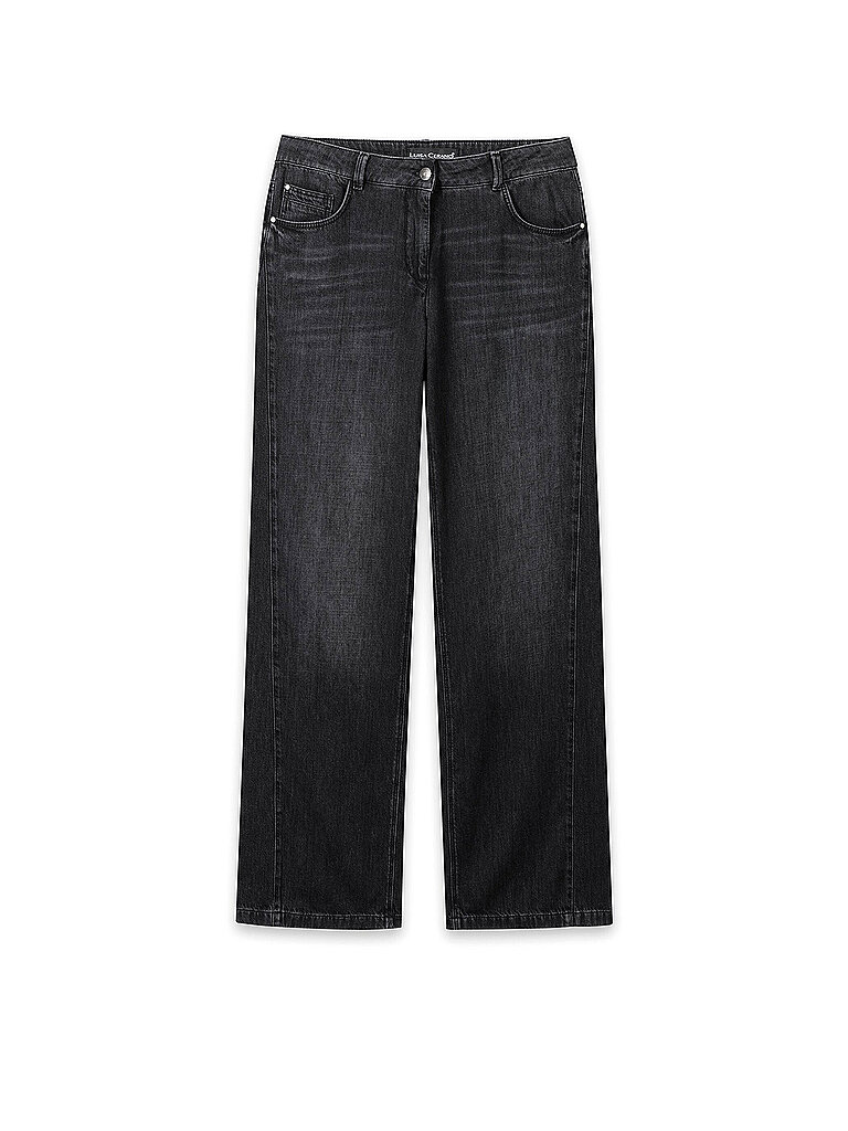 Jeans Wide Leg negro 42