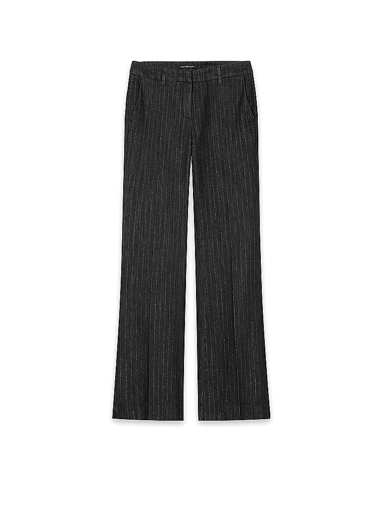 Luisa Cerano Jeans corte acampanado negro
