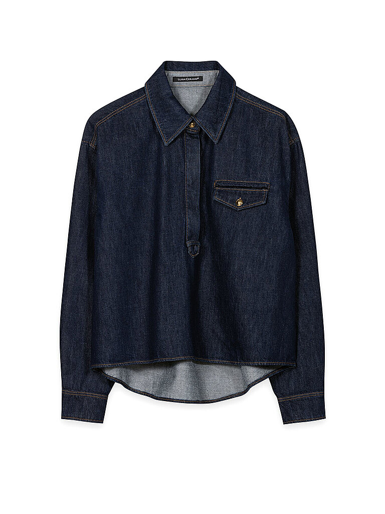 Blusa vaquera azul oscuro 38