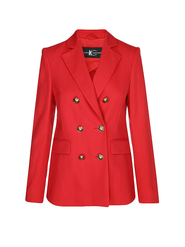 Luisa Cerano Blazer rojo 40