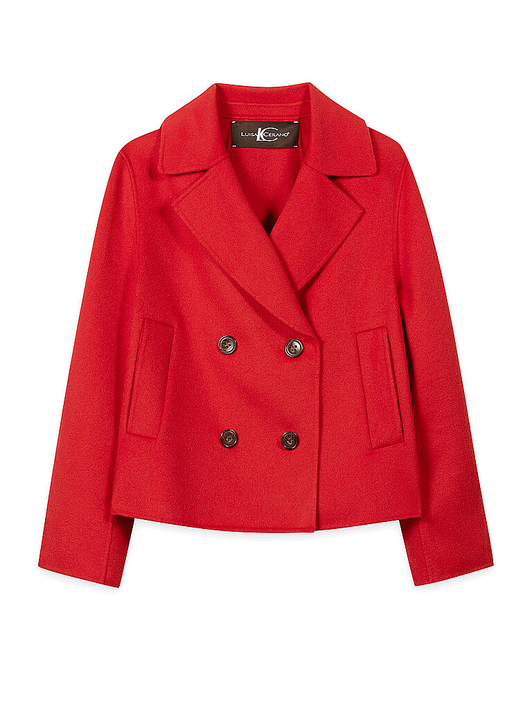 Luisa Cerano Chaqueta rojo 40