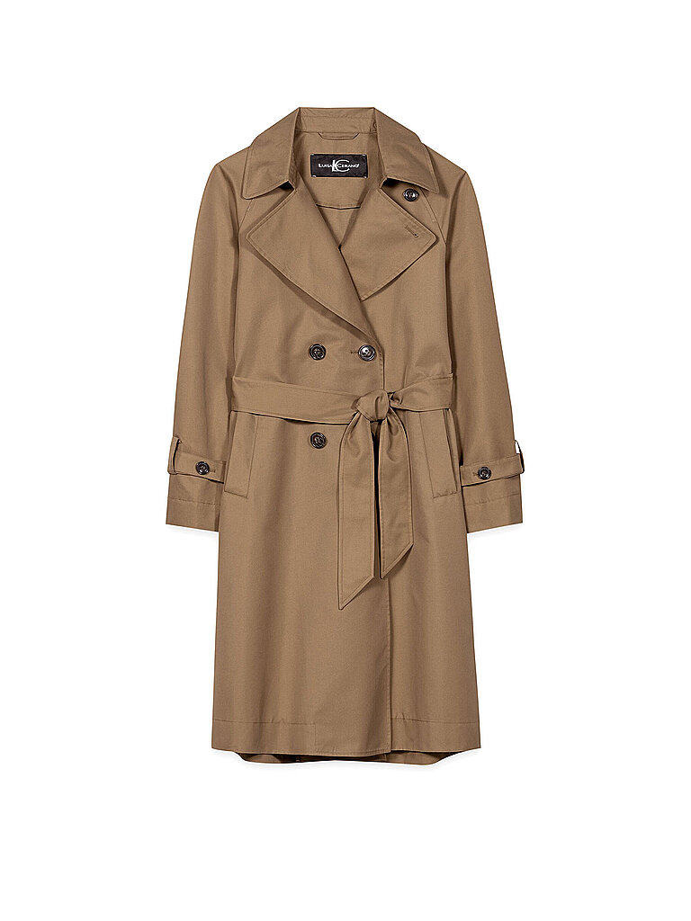 Gabardina marrón claro 36