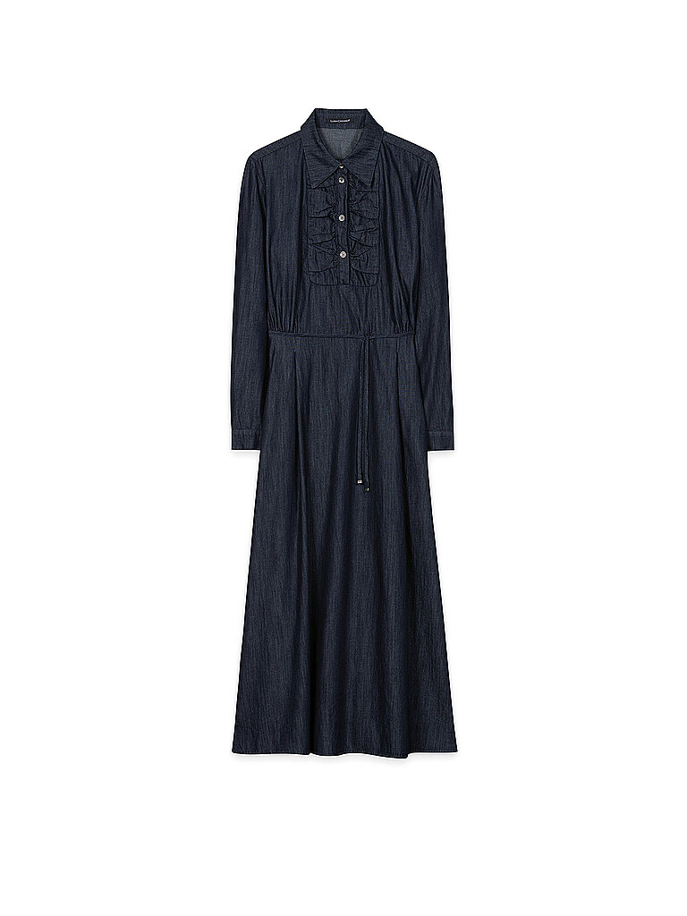 Maxivestido azul oscuro 38
