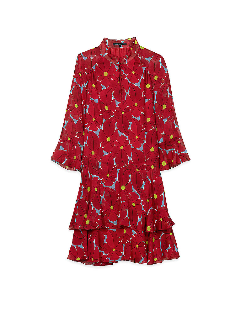 Luisa Cerano Midikleid rojo 40