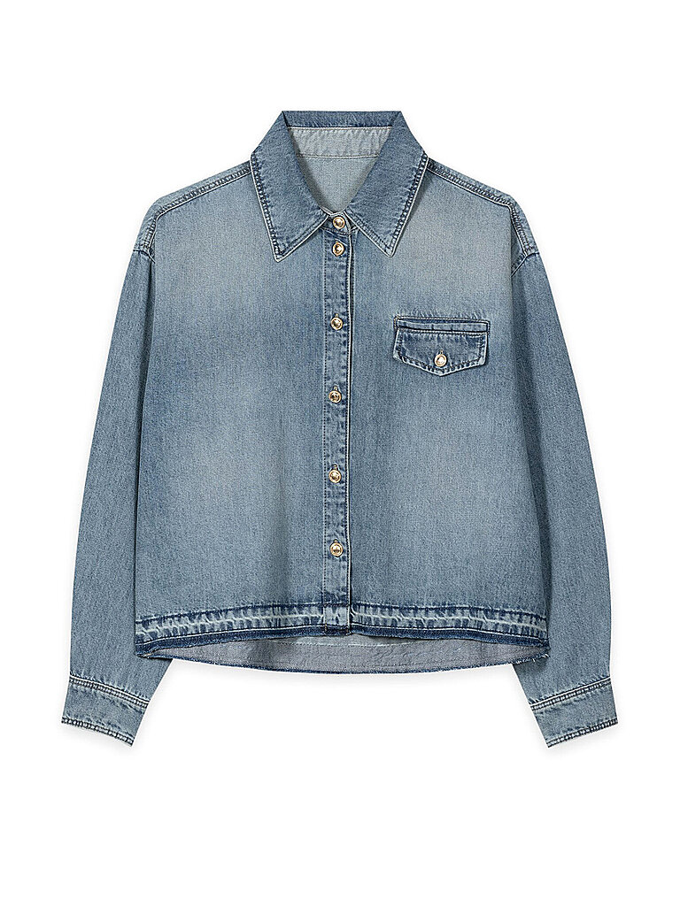 Blusa vaquera azul claro 38