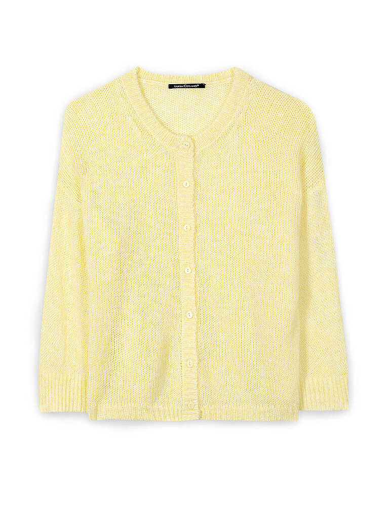 Cárdigan amarillo 38