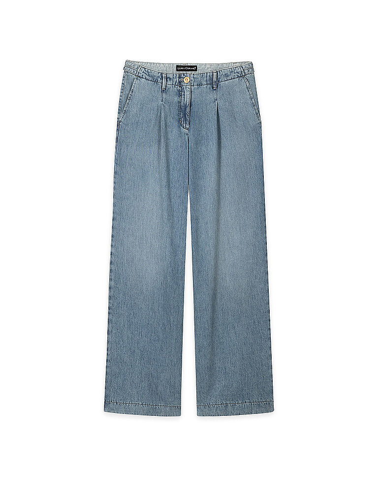 Jeans de pierna ancha azul claro 40