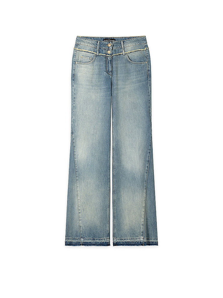 Luisa Cerano Jeans corte acampanado azul claro