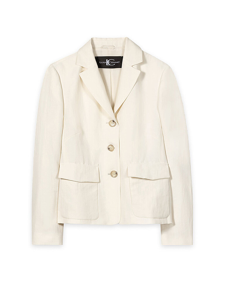 Luisa Cerano Blazer blanco 40