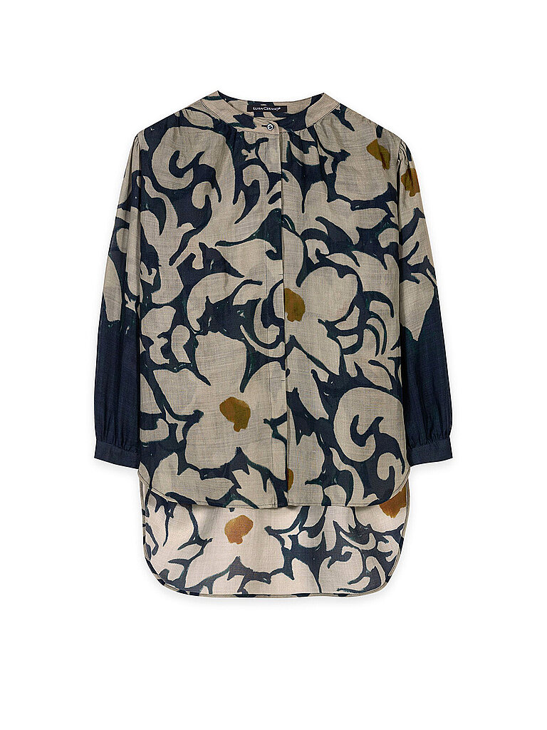 Luisa Cerano Blusa azul oscuro